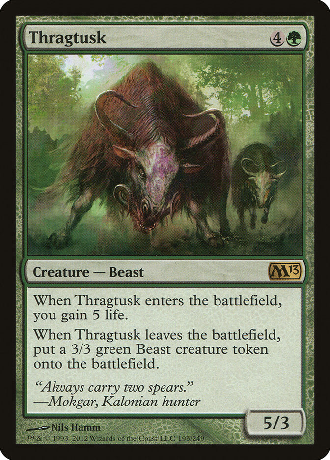 Thragtusk - [Foil] Magic 2013 (M13)