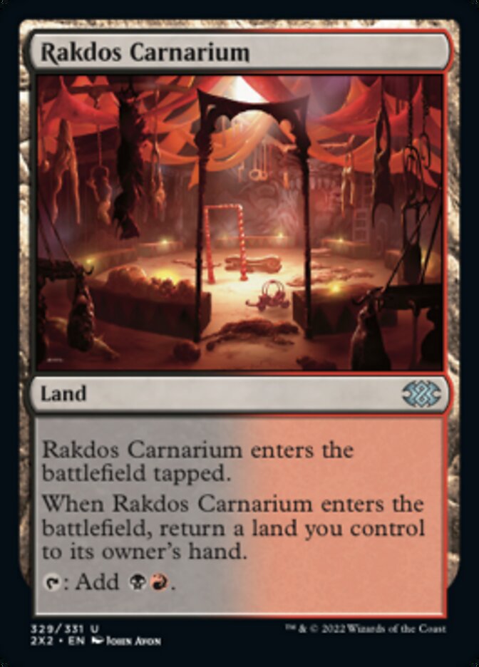 Rakdos Carnarium - [Foil] Double Masters 2022 (2X2)