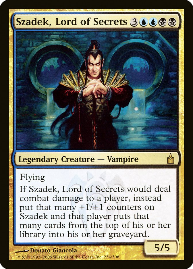 Szadek, Lord of Secrets - [Foil] Ravnica: City of Guilds (RAV)