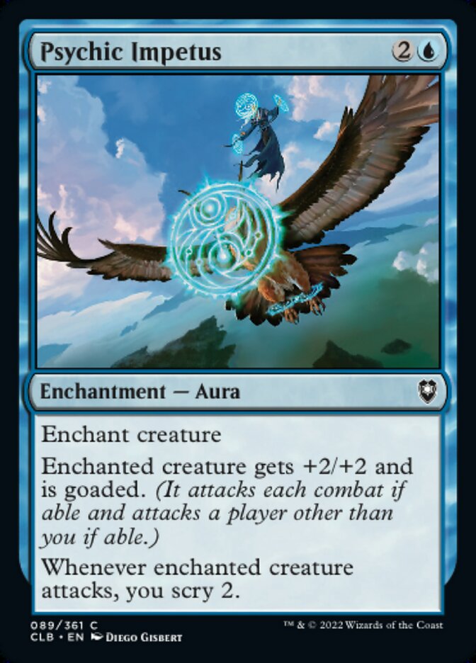 Psychic Impetus - [Foil] Commander Legends: Battle for Baldur's Gate (CLB)