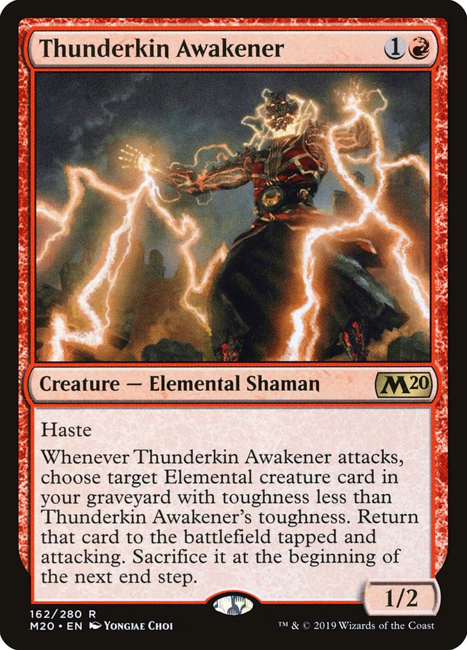 Thunderkin Awakener - [Foil] Core Set 2020 (M20)