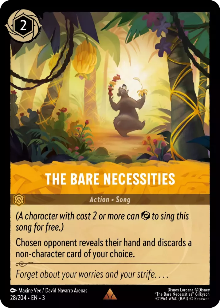 The Bare Necessities - [Foil] Into the Inklands (3)