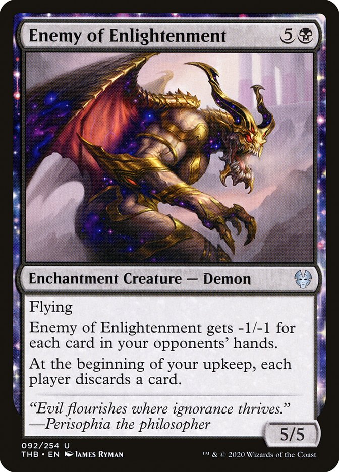 Enemy of Enlightenment - [Foil] Theros Beyond Death (THB)