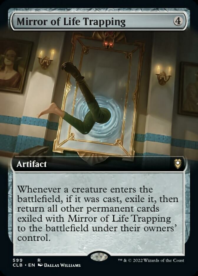 Mirror of Life Trapping - [Extended Art] Commander Legends: Battle for Baldur's Gate (CLB)
