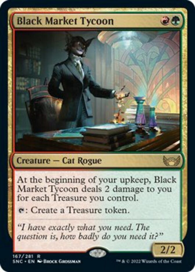 Black Market Tycoon - [Foil] Streets of New Capenna (SNC)