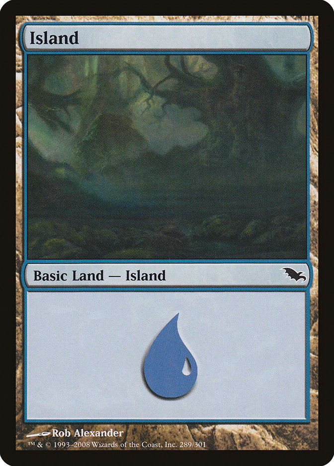 Island - [Foil] Shadowmoor (SHM)