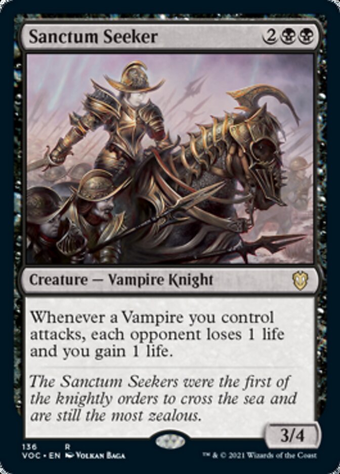 Sanctum Seeker - [Foil] Crimson Vow Commander (VOC)