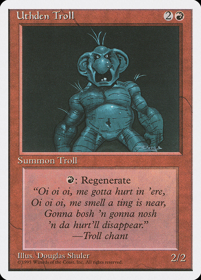 Uthden Troll - Fourth Edition (4ED)