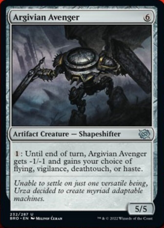 Argivian Avenger - The Brothers' War (BRO)