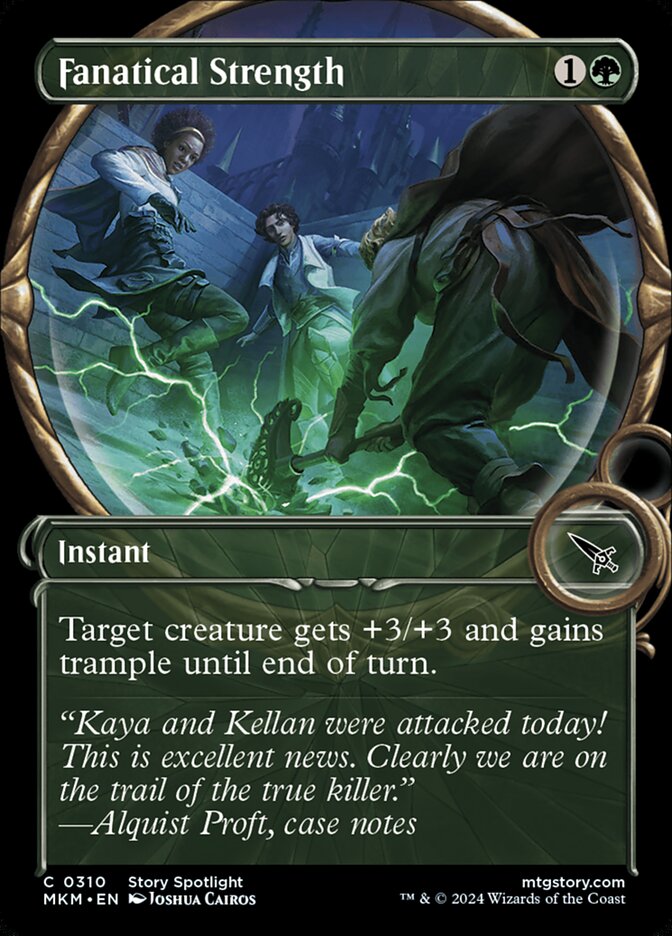 Fanatical Strength - [Foil, Showcase] Murders at Karlov Manor (MKM)
