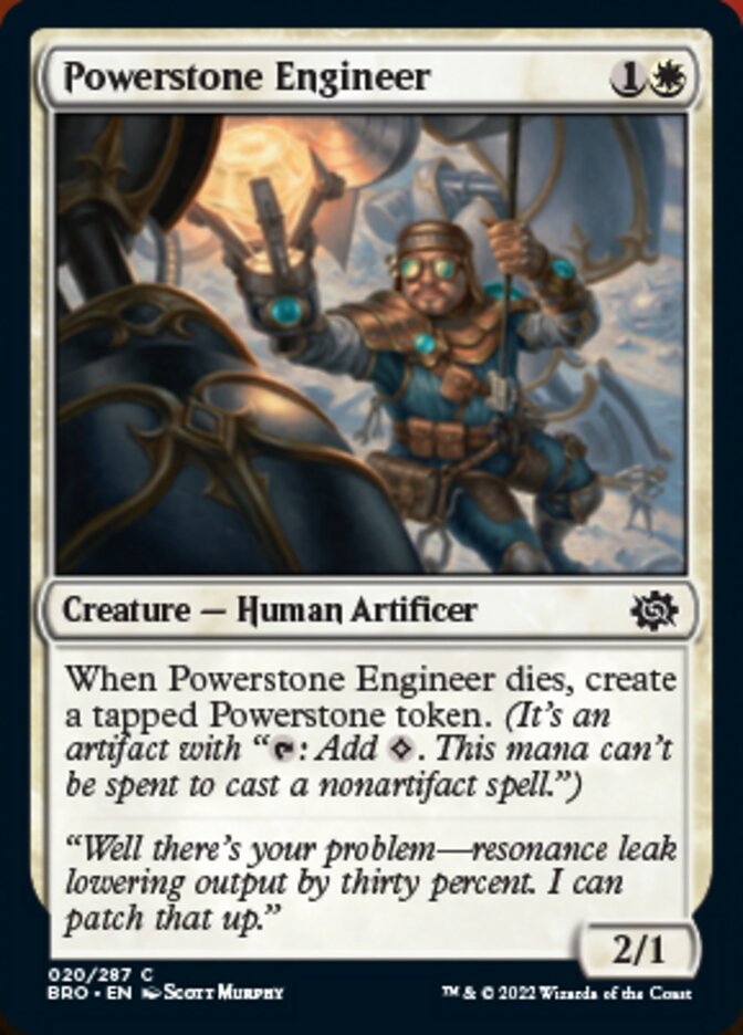 Powerstone Engineer - The Brothers' War (BRO)