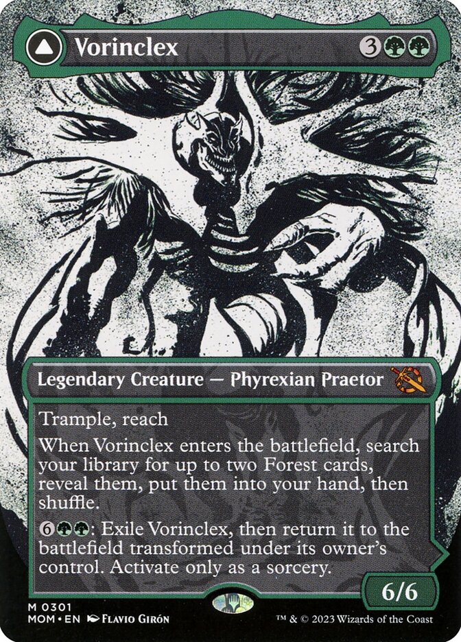 Vorinclex // The Grand Evolution - [Foil, Showcase] March of the Machine (MOM)