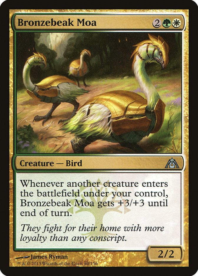 Bronzebeak Moa - [Foil] Dragon's Maze (DGM)