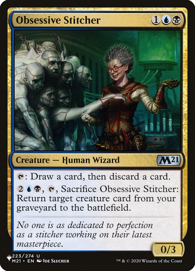 Obsessive Stitcher - [Foil] The List (PLIST)