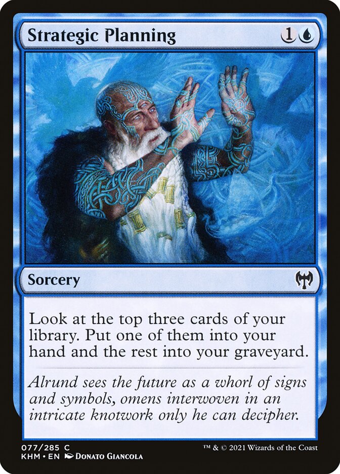 Strategic Planning - [Foil] Kaldheim (KHM)