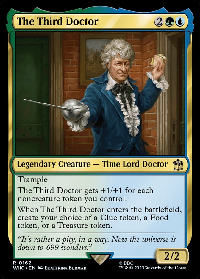 The Third Doctor - [Foil] Doctor Who (WHO)