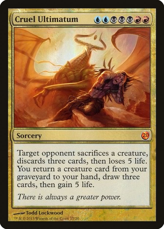 Cruel Ultimatum - [Foil] From the Vault: Twenty (V13)