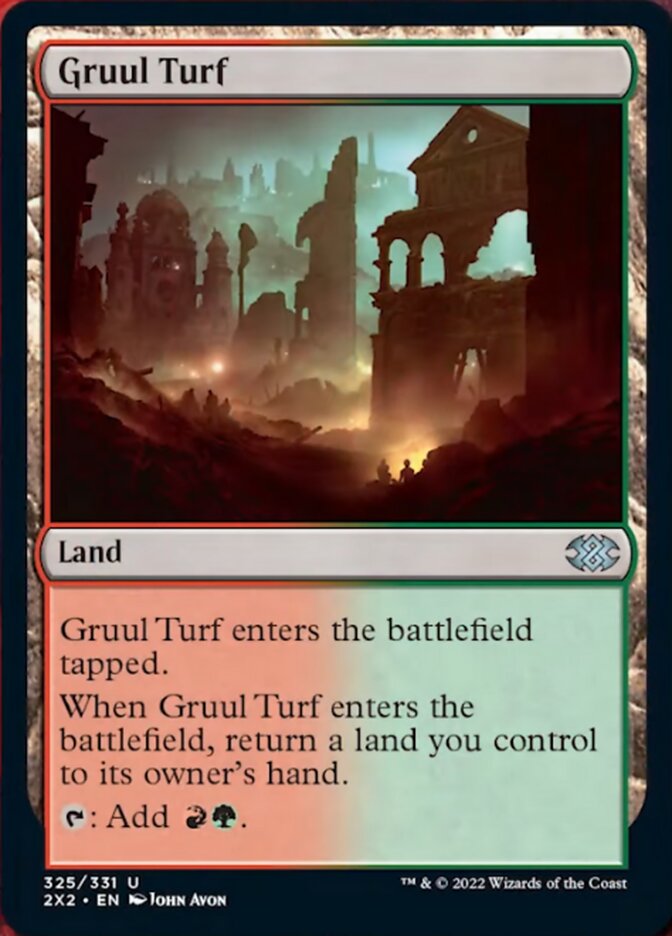 Gruul Turf - [Foil] Double Masters 2022 (2X2)