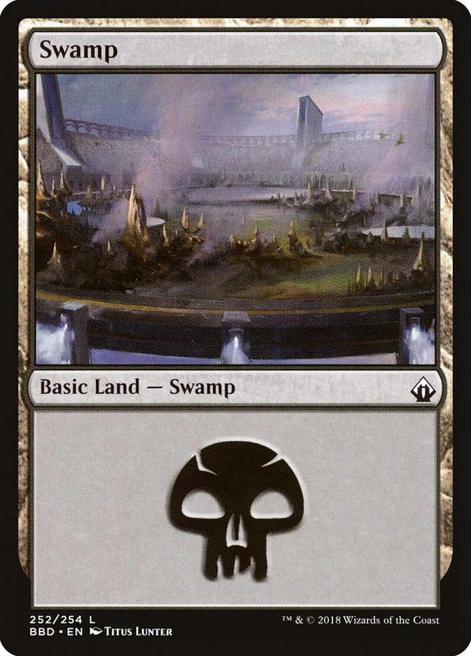 Swamp - [Foil] Battlebond (BBD)