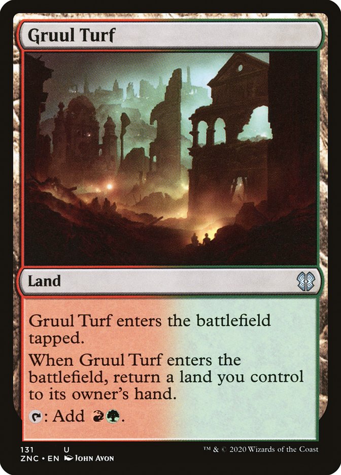Gruul Turf - [Foil] Zendikar Rising Commander (ZNC)