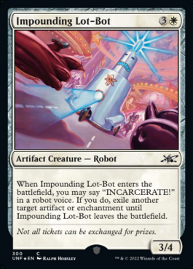 Impounding Lot-Bot - [Galaxy Foil] Unfinity (UNF)
