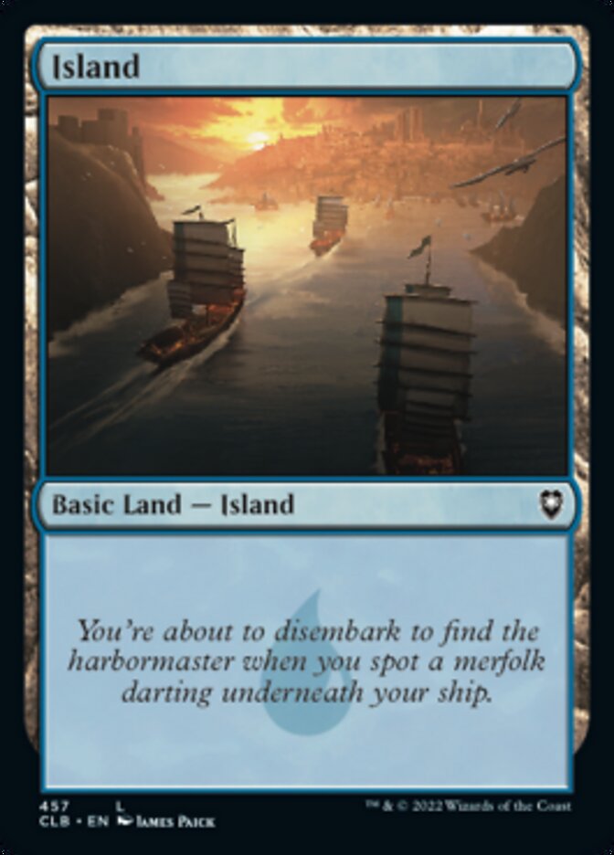 Island (457) - Commander Legends: Battle for Baldur's Gate (CLB)