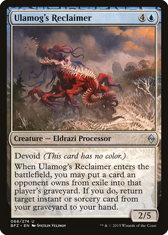 Ulamog's Reclaimer - [Foil] Battle for Zendikar (BFZ)