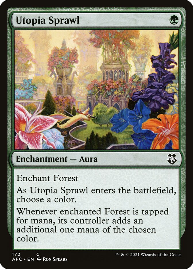 Utopia Sprawl - Forgotten Realms Commander (AFC)
