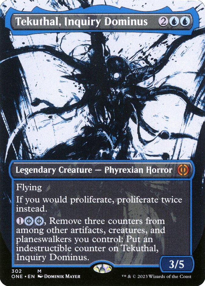 Tekuthal, Inquiry Dominus - [Foil, Showcase] Phyrexia: All Will Be One (ONE)