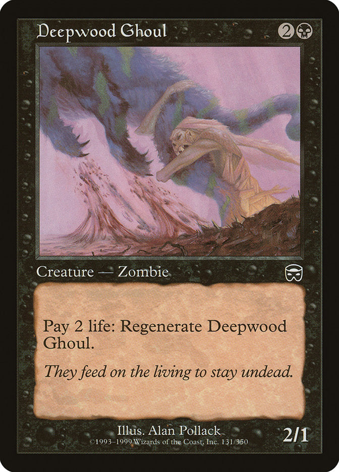Deepwood Ghoul - [Foil] Mercadian Masques (MMQ)