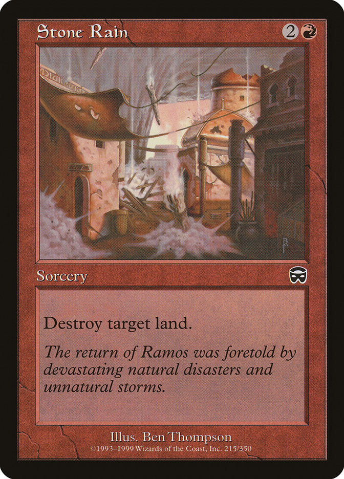 Stone Rain - Mercadian Masques (MMQ)