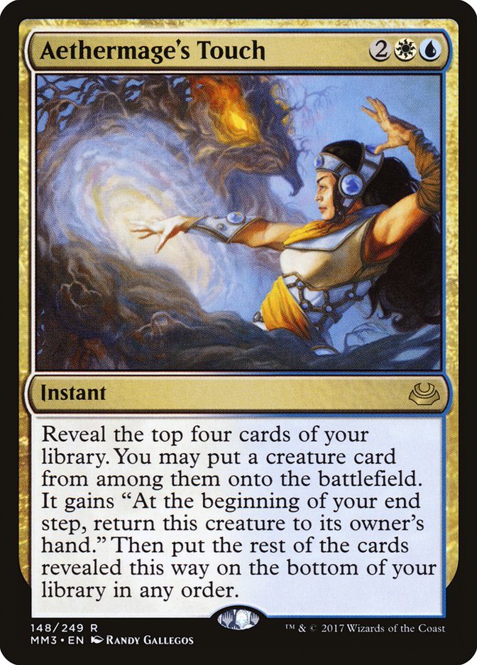Aethermage's Touch - [Foil] Modern Masters 2017 (MM3)