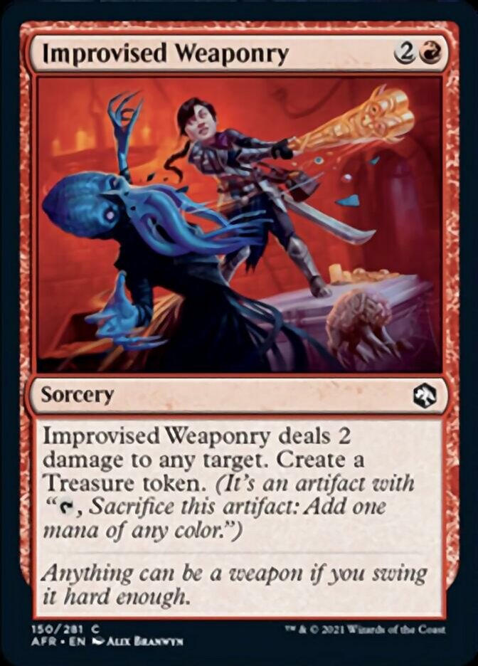Improvised Weaponry - [Foil] Adventures in the Forgotten Realms (AFR)