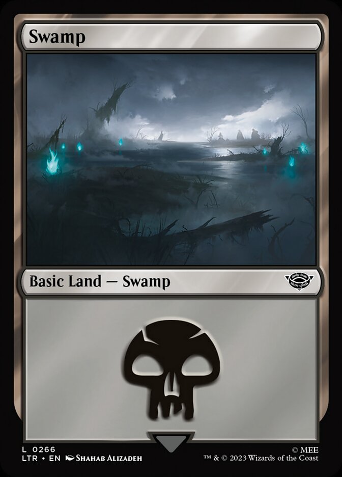 Swamp (266) - [Foil] The Lord of the Rings: Tales of Middle-earth (LTR)