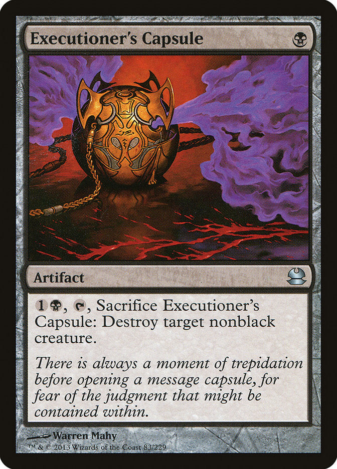 Executioner's Capsule - [Foil] Modern Masters (MMA)