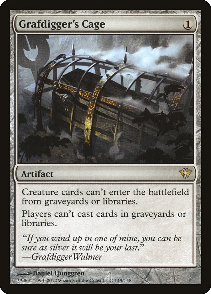 Grafdigger's Cage - [Foil] Dark Ascension (DKA)