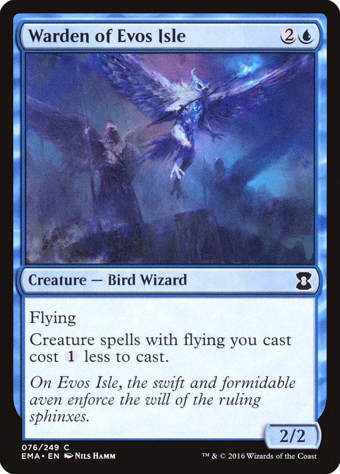 Warden of Evos Isle - [Foil] Eternal Masters (EMA)