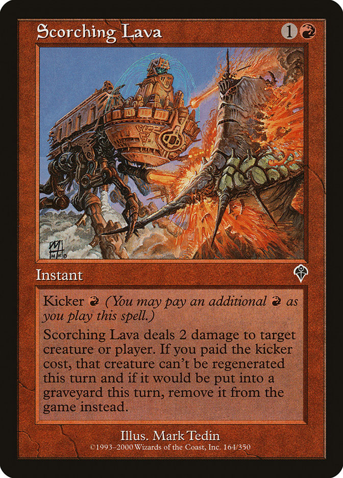 Scorching Lava - [Foil, Retro Frame] Invasion (INV)