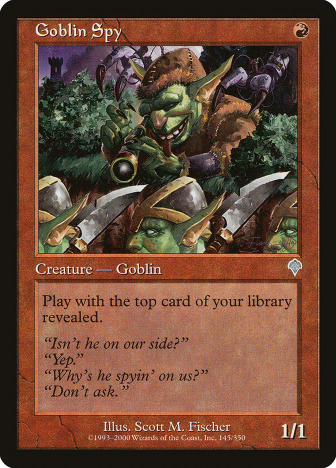 Goblin Spy - [Foil, Retro Frame] Invasion (INV)