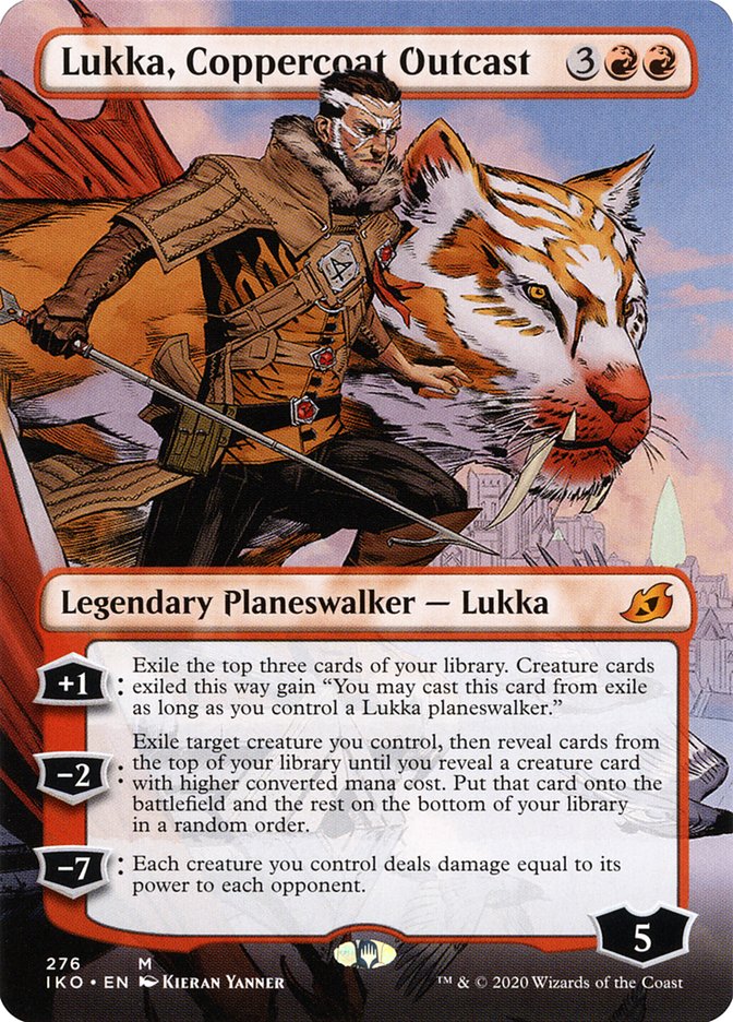 Lukka, Coppercoat Outcast - [Borderless] Ikoria: Lair of Behemoths (IKO)
