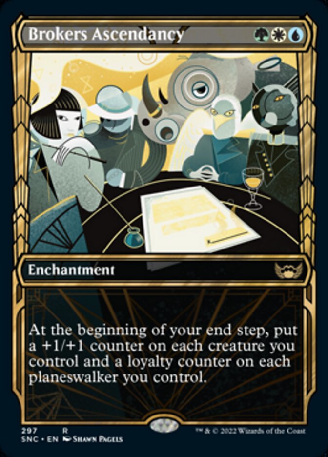 Brokers Ascendancy - [Foil, Showcase] Streets of New Capenna (SNC)