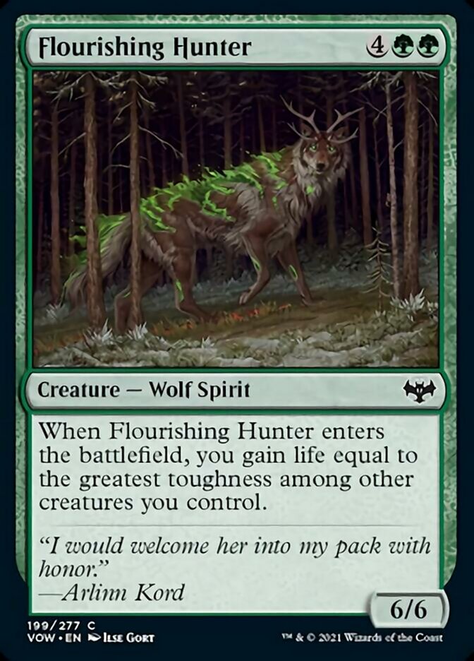 Flourishing Hunter - [Foil] Innistrad: Crimson Vow (VOW)
