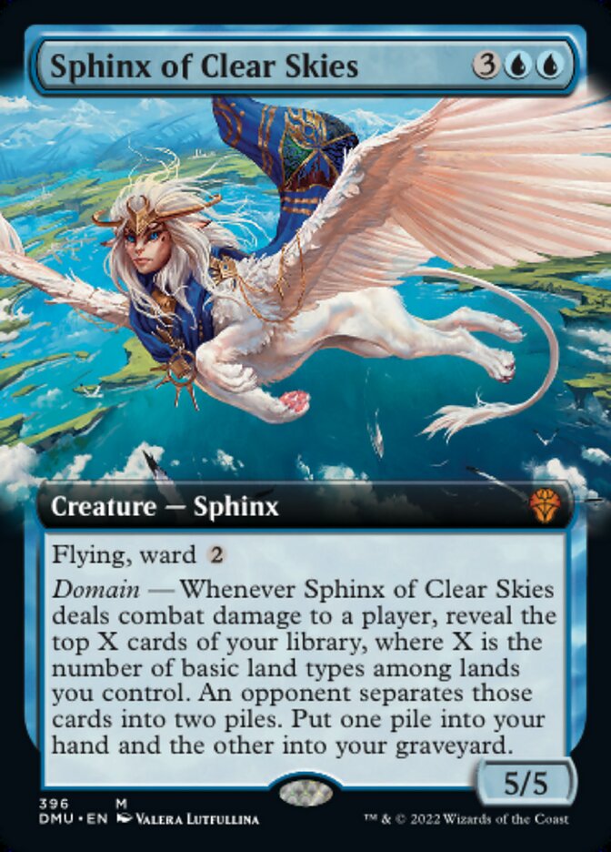 Sphinx of Clear Skies - [Extended Art] Dominaria United (DMU)