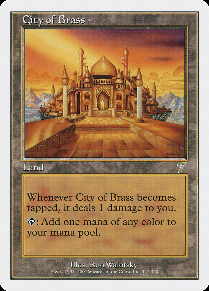 City of Brass - [Foil] Seventh Edition (7ED)