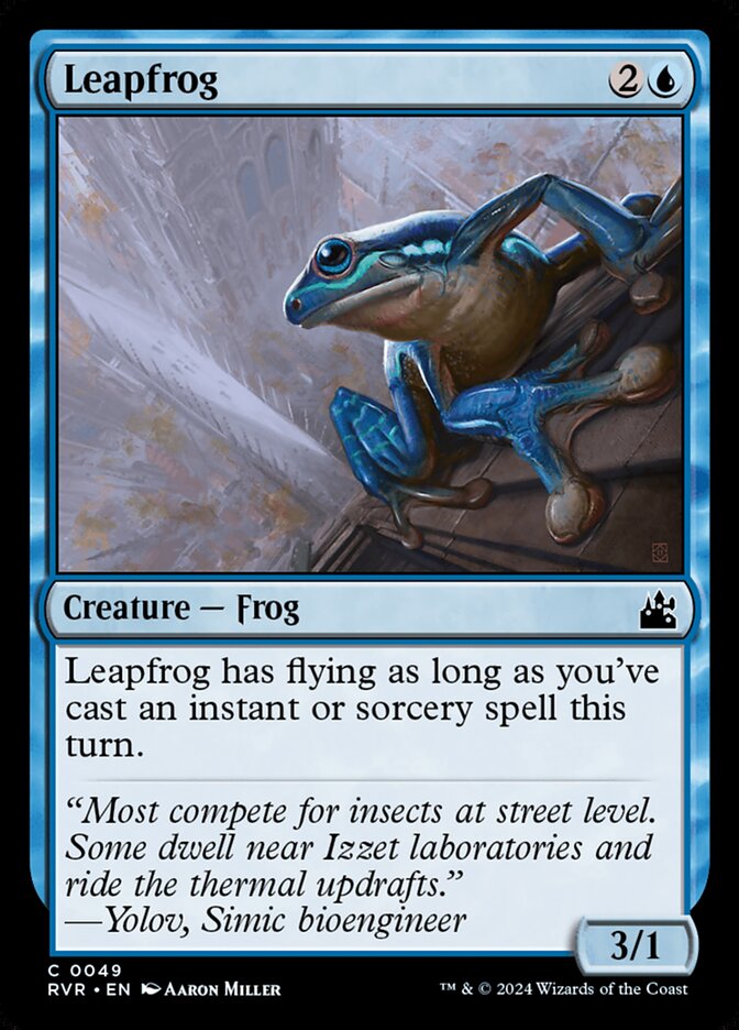 Leapfrog - [Foil] Ravnica Remastered (RVR)