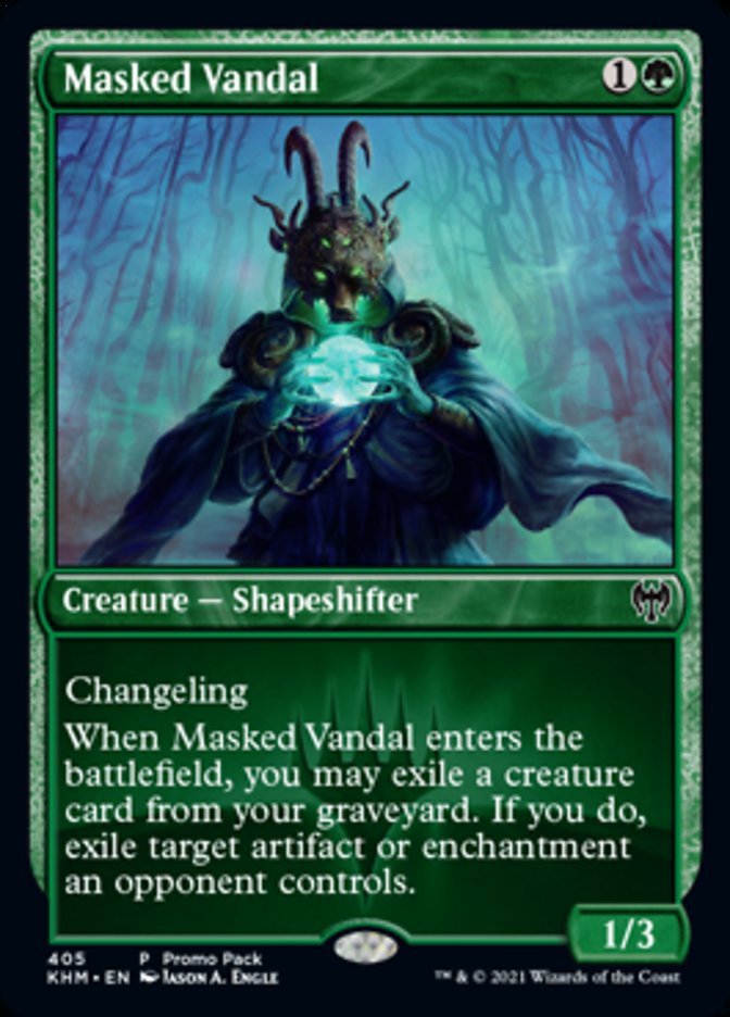 Masked Vandal - [Foil, Promo] Kaldheim (KHM)