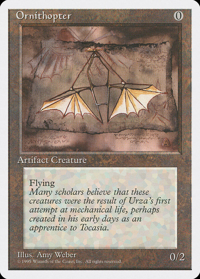 Ornithopter - Fourth Edition (4ED)