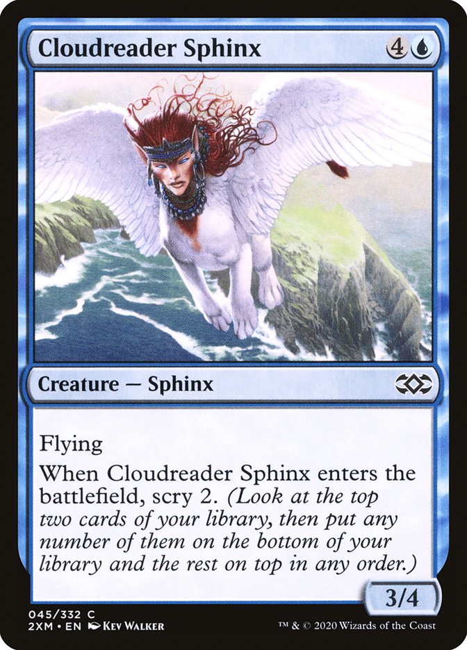 Cloudreader Sphinx - [Foil] Double Masters (2XM)