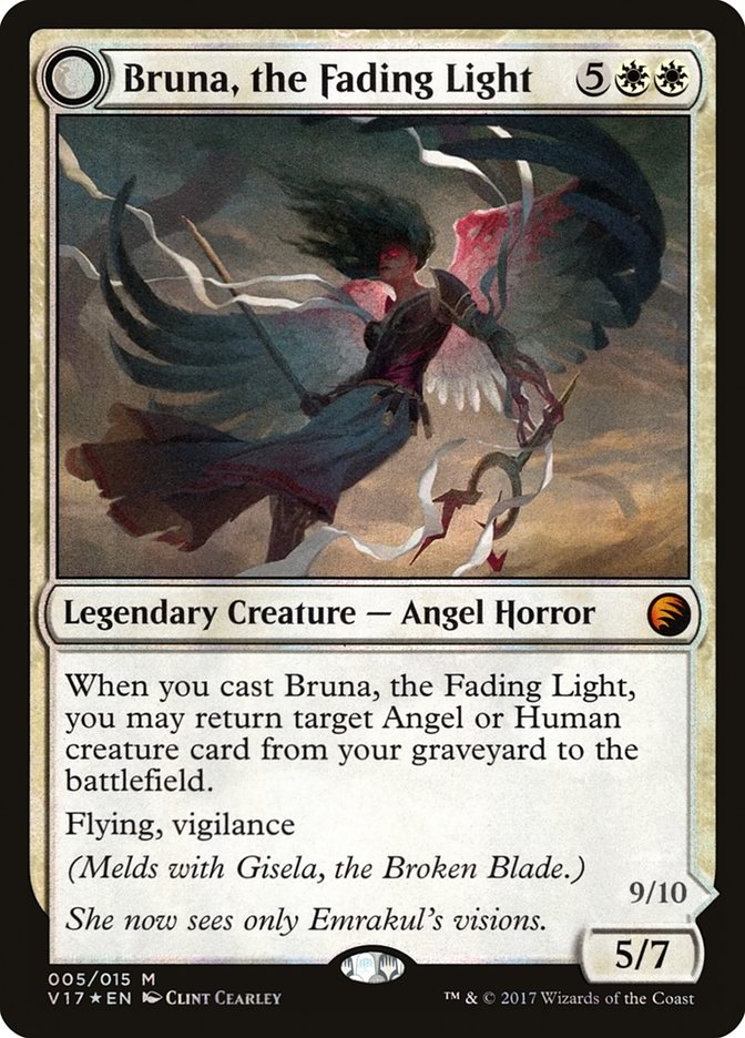 Bruna, the Fading Light // Brisela, Voice of Nightmares - [Foil] From the Vault: Transform (V17)