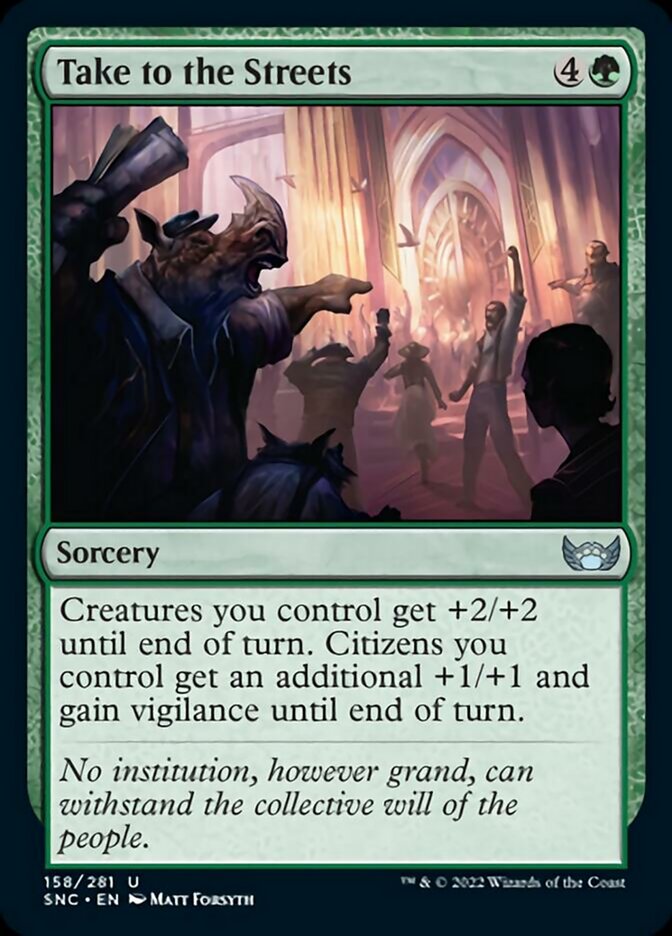 Take to the Streets - [Foil] Streets of New Capenna (SNC)